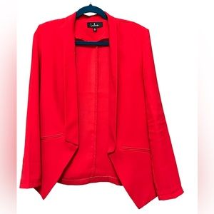 Red blazer